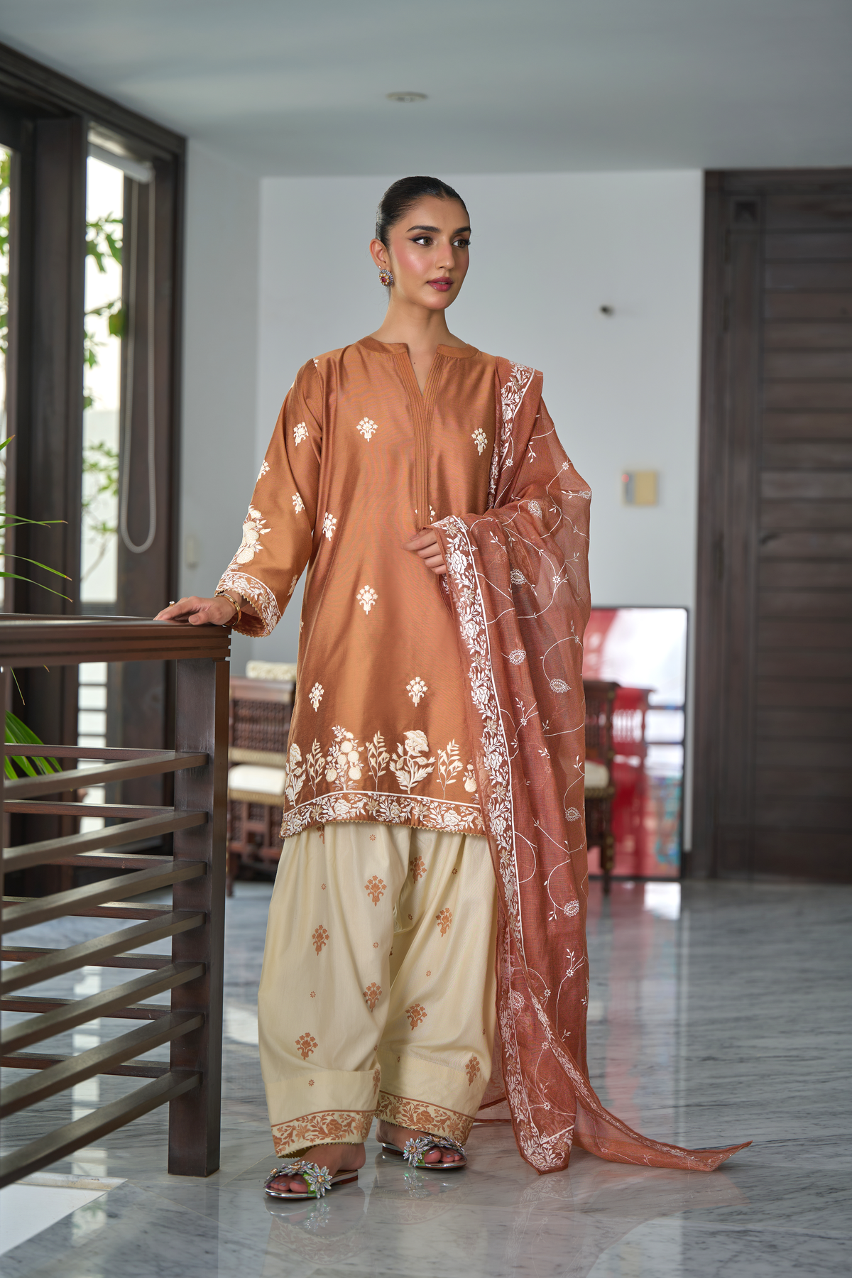 Caramel Dupatta